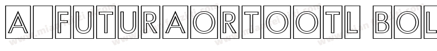 a_FuturaOrtoOtl Bol字体转换